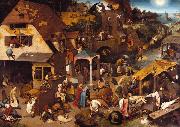 Netherlandish Proverbs (mk08) BRUEGEL, Pieter the Elder